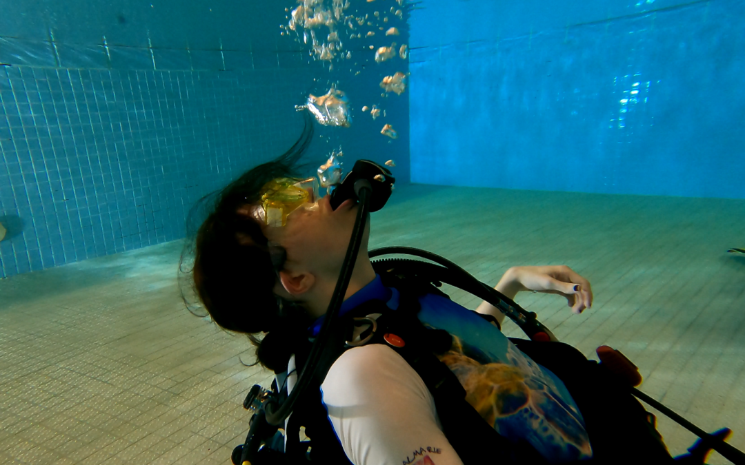 Tiefenentspannung unter Wasser atmen